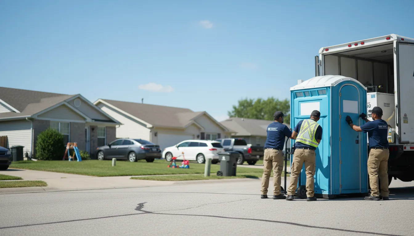 Standard Porta Potty Rentals in Mulberry, AR near me